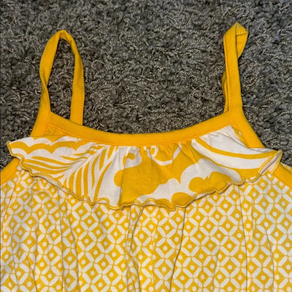 Yellow Floral Print Girls' Sundress Gymboree (7)